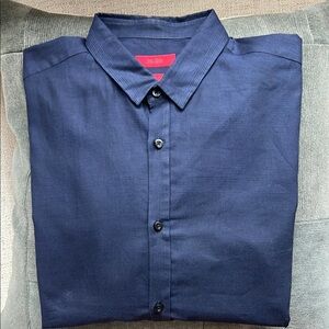 Hugo Boss Extra Slim Fit Blue Dress Shirt